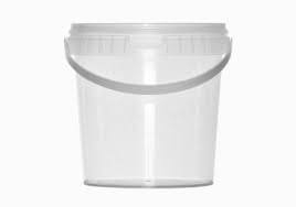 Wiadro W-5,0 - 5 L - transparent - 25 szt./opak.