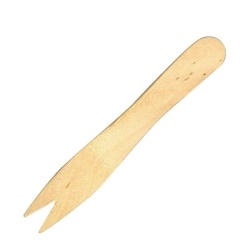 Widelczyk drewniany do frytek - 1000 szt./opak.