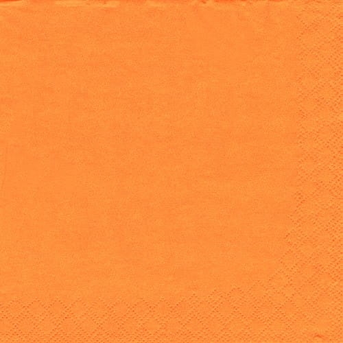 Serwetki 3-warstwowe składane 1/4 33 x 33 cm pomarańczowy - 250 szt./opak. 2