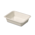 Tacka 1 komorowa z pulpy papierowej laminowanej 162 x 125 x 45 mm - 90 szt./opak.