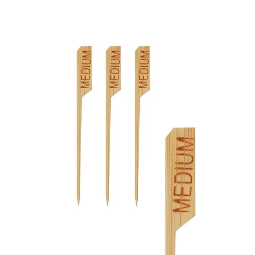 Patyczki do steków, 9 cm, "MEDIUM" - 250 szt./opak