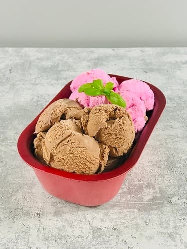 Pojemnik styropianowy na lody z wieczkiem "FunnyGel" PRUGNA - 500 ml - 100 szt./opak. 2