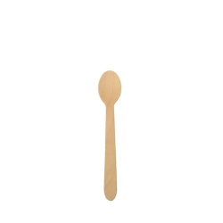 Łyżeczka drewniana mała 11 cm - 10 szt./opak.