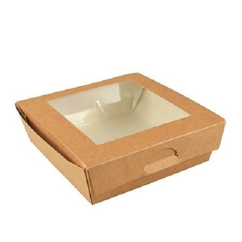 Pudełko kartonowe z okienkiem PLA 750 ml - 25 szt./opak.