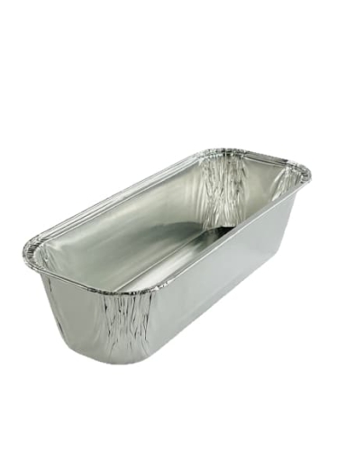 Foremka aluminiowa typ R59 23,7 x 10,0 x 6,0 cm - 1000 ml  - 100 szt./opak