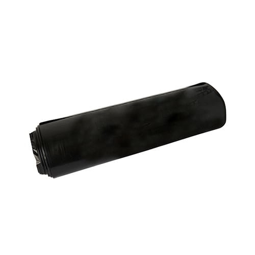 Worki na śmieci 60 L czarne LDPE - 15 szt./rolka