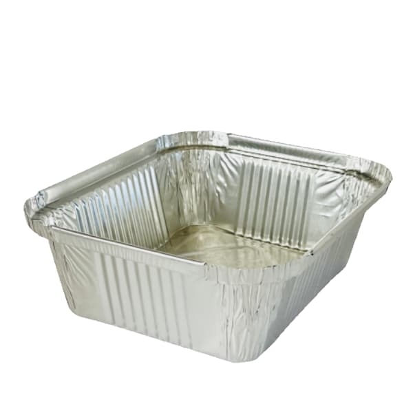 Foremka aluminiowa z wieczkiem 11,4 x 14 x 4,2 cm 500 ml - 25 szt./opak. 2