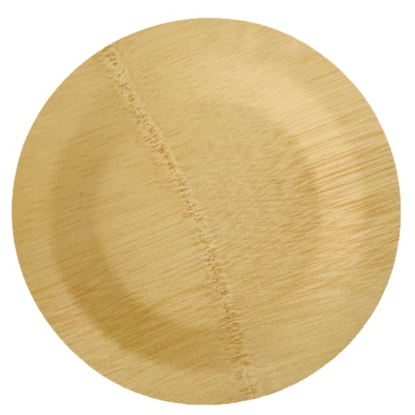 Talerz bambusowy średnica 23 cm - 10 szt./opak.