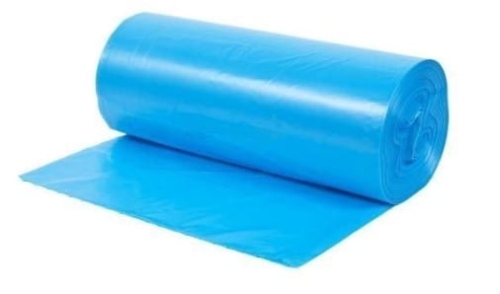 Worki na śmieci 240 L niebieskie LDPE - 10 szt./opak.