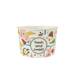 Miski na lody 360 ml  FRESH AND SWEET - 25 szt./opak.