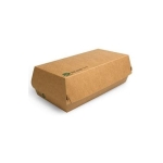 Pudełko kraft na bagietkę  22 x 10,7 x 7,5 cm - 25 szt./opak