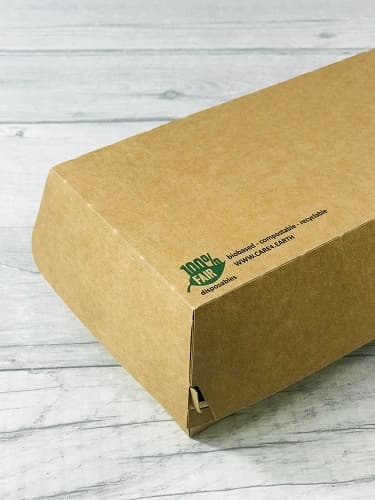 Pudełko kraft na bagietkę  22 x 10,7 x 7,5 cm - 25 szt./opak 2