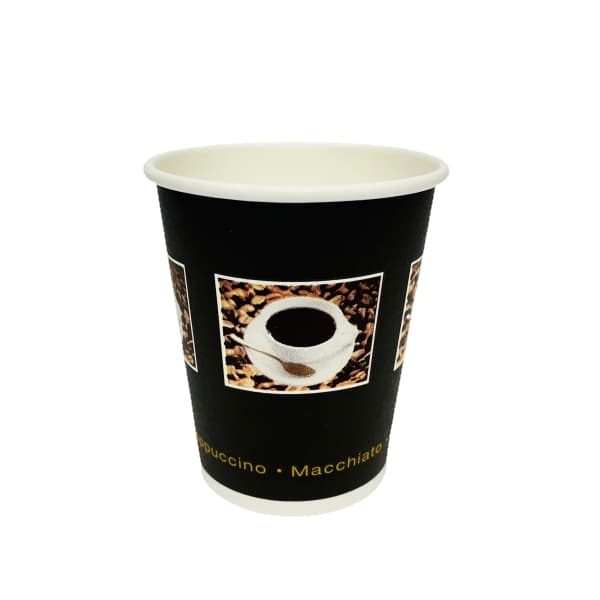 Kubki papierowe na kawę 240 ml 80 mm  - 50 szt./opak.