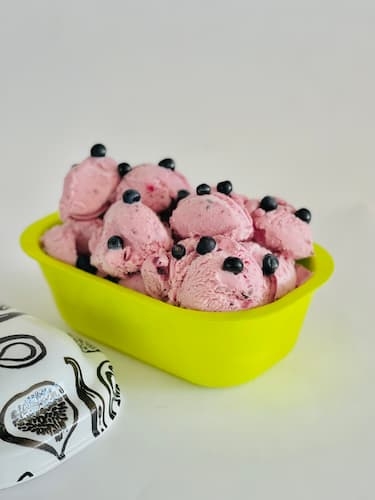 Pojemnik styropianowy na lody z wieczkiem "FunnyGel" LIME - 500 ml - 100 szt./opak. 2