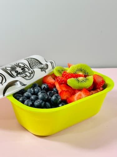 Pojemnik styropianowy na lody z wieczkiem "FunnyGel" LIME - 500 ml - 100 szt./opak. 4