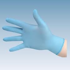 Rękawiczki nitrylowe roz. M - NIEBIESKIE - 100 szt./opak.
