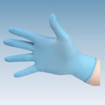 Rękawiczki nitrylowe roz. L - NIEBIESKIE - 100 szt./opak.
