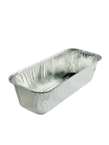 Foremka aluminiowa typ R42 20,7 x 8,4 x 5,2 cm - 600 ml - 100 szt./opak