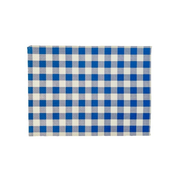 Podkładka papierowa na stół 30 x 40 cm KRATKA NIEBIESKA  - 250 szt./opak. 2