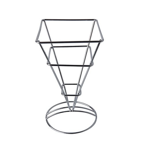 Stojak na frytki kwadratowy 9,3 x 9,3 x 17,5 cm - 1 szt./opak