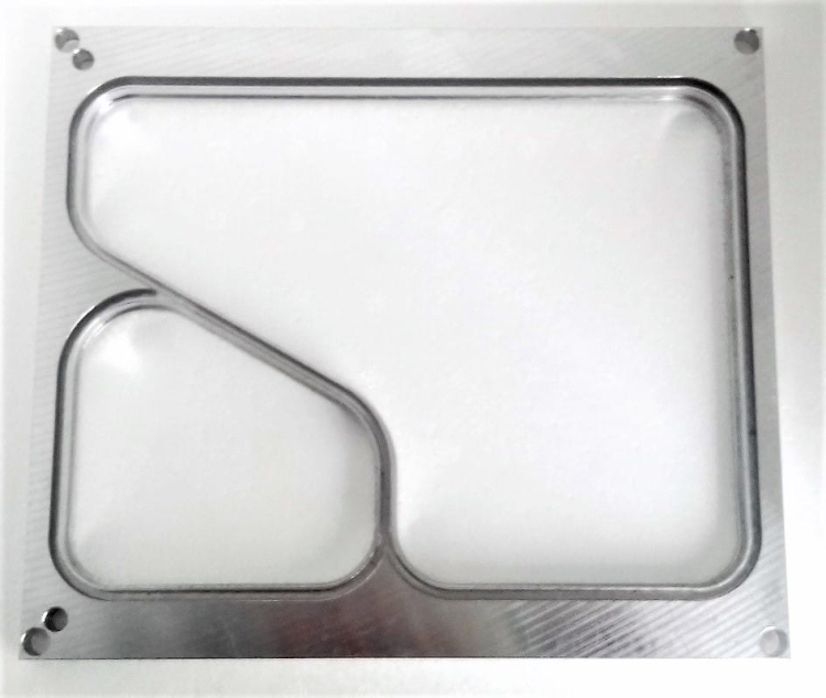 Ramka do pojemników 2 komorowych COLT 227 x 178 mm