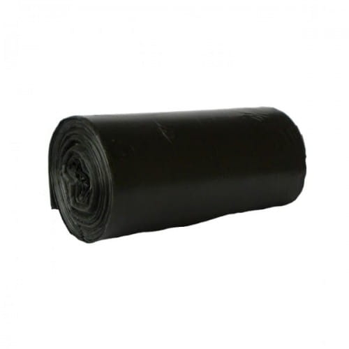 Worki na śmieci 60 litrów czarne LDPE - 50 szt./opak.