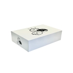 Pudełko cukiernicze Pączki biało czarne 31 x 22 x 8 mm - 15 szt./opak.