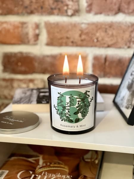 Świeca zapachowa 350g ROSEMARY & MINT - ROZMARYN I MIĘTA 2