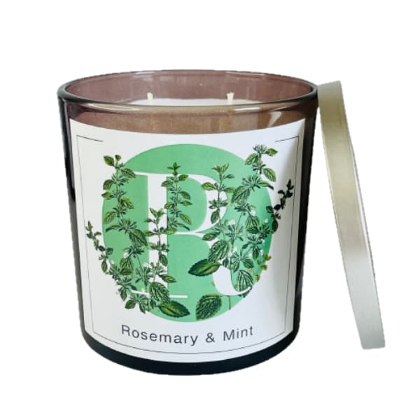 Świeca zapachowa 350g ROSEMARY & MINT - ROZMARYN I MIĘTA 4