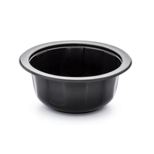 Pojemnik PP do zgrzewu 500 ml CZARNY ZUPPO - 50 szt./opak