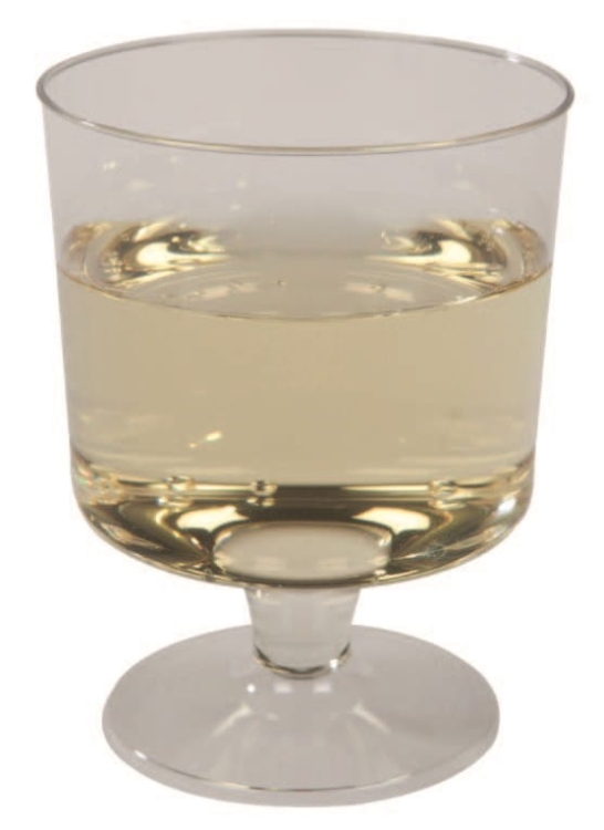 Kieliszek plastikowy do wina 150 ml krystaliczny - 10 szt./opak. 2
