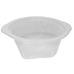 Pojemnik na zupę z uchwytami - 500 ml - przeźroczysty - 296 szt./karton