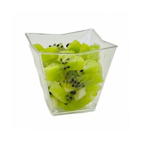 FINGERFOOD Kubek PS 60 ml, Diamond 5,1 x 5,1 cm - 50 szt./opak.