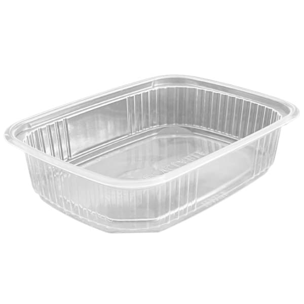 Pojemnik PP - 108 x 82 x 25 mm, prostokątny 125 ml - 100 szt./opak