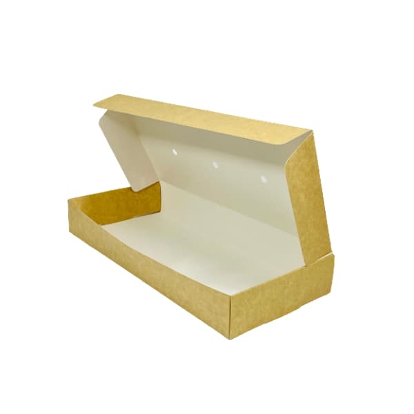 Pudełko kartonowe na 2 zapiekanki 38 x 17 x 5 cm - 100 szt./opak.