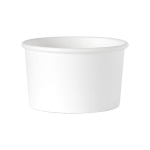 Miski na lody 360 ml - biała - 25 szt./opak.