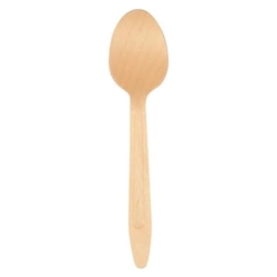 Łyżki drewniana 16,5 cm - 100 szt./opak.