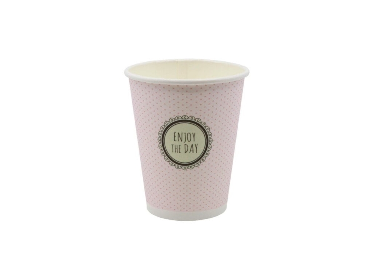 Kubki papierowe na kawę 300 ml mix pastele 90 mm - 50 szt./opak. 3