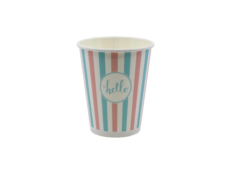 Kubki papierowe na kawę 300 ml mix pastele 90 mm - 50 szt./opak. 5