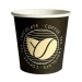 Kubki papierowe na kawę Liść Ziarno 100 ml espresso (62) - 50 szt./opak.
