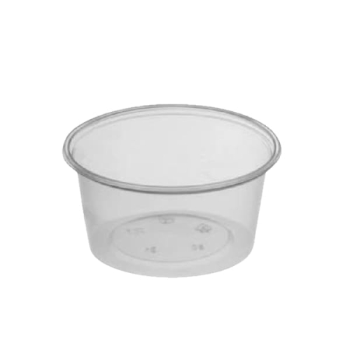 Sosjerka 80 ml PP transparent (70) - 100 szt./opak.