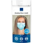 Maska medyczna  niebieska typ II R - 10 szt./opak.