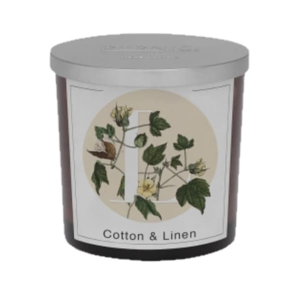 Świeca zapachowa 350g COTTON & LINEN - BAWEŁNA I LEN
