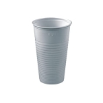Kubek plastikowy do napojów 200 ml, waga 1,8 g PP biały - 100 szt./opak.