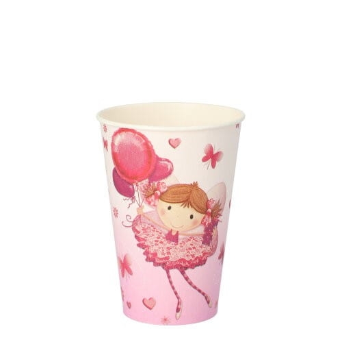Kubki papierowe do napojów 200 ml Little Dancer - 10 szt./opak