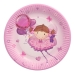 Talerz papierowy 23 cm Little Dancer - 10 szt./opak