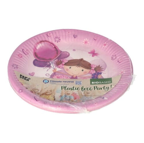 Talerz papierowy 23 cm Little Dancer - 10 szt./opak 2