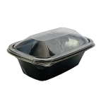 Pojemnik PET z wieczkiem 500 ml, 190 x 125 - 50 szt./opak.