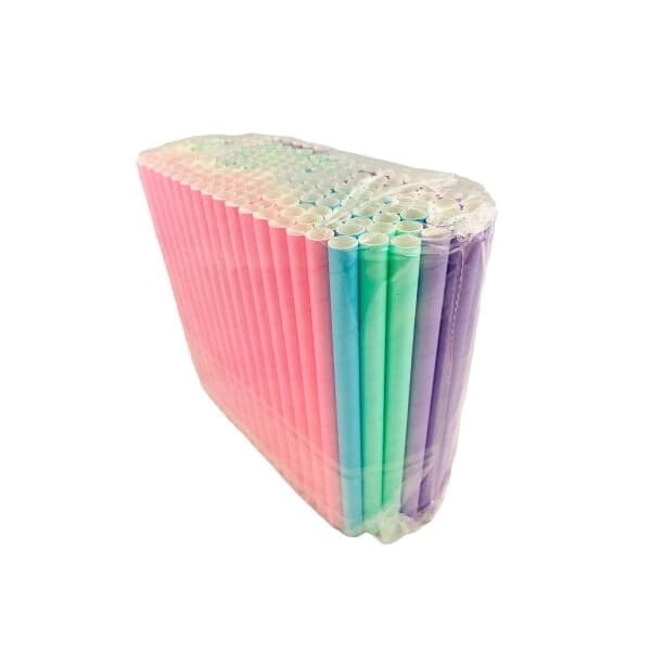 Słomki papierowe Bubble Tea 12 x 200 mm - 200 szt./opak 5