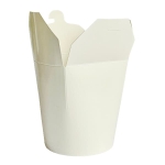 Pojemnik kebab pasta box 1000 ml biały - 50 szt./opak.